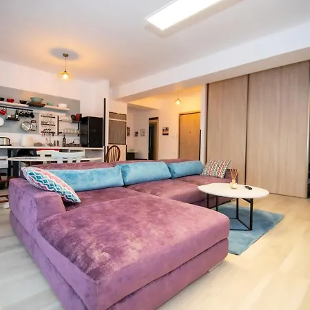 דירה Lovely Marina Surf Apartment With Balcony And Private Parking