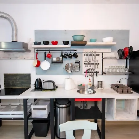 דירה Lovely Marina Surf Apartment With Balcony And Private Parking